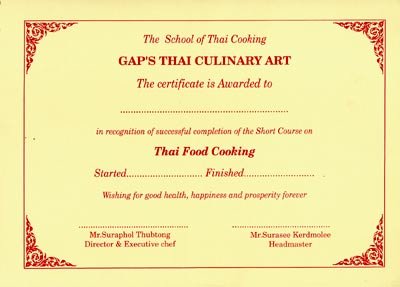 The Certificate